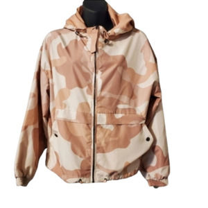 Forever 21 - Light Pink Camo Windbreaker - Small